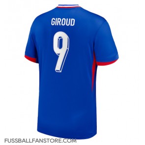 Frankreich Olivier Giroud #9 Replik Heimtrikot EM 2024 Kurzarm